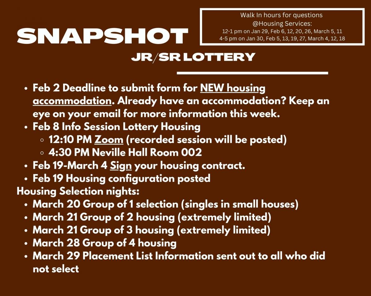 Lottery Snapshot Auxiliary Services